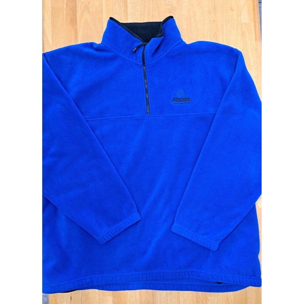 Colorado Timberline Fleece Men 3XL Blue 1/4-Zip Allstate Embroidered Logo